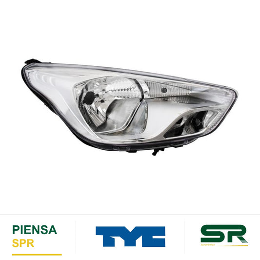 FARO DERECHO FONDO CROMADO FORD FIGO 2016-2018 TYC1 TYC