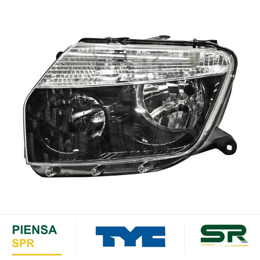 FARO IZQUIERDO FONDO NEGRO RENAULT DUSTER 2013-2016 TYC