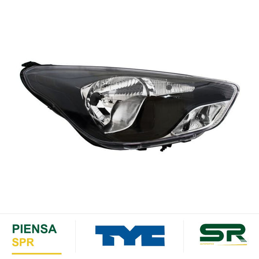 FARO DERECHO FONDO NEGRO FORD FIGO 2016-2018 TYC
