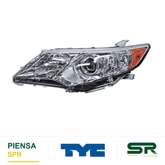 FARO IZQUIERDO FONDO CROMADO TOYOTA CAMRY 2012-2014 TYC2 TYC