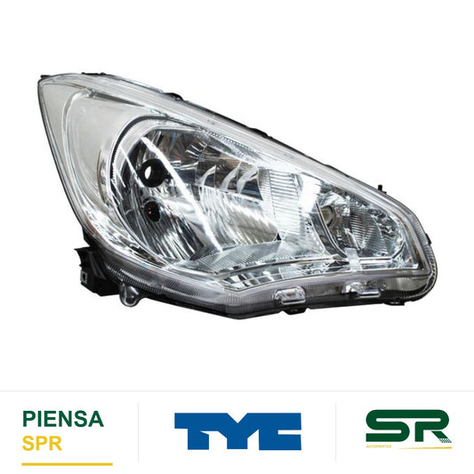 FARO DERECHO DODGE ATTITUDE 2015-2024 / MIRAGE G4 2019-2020 TYC