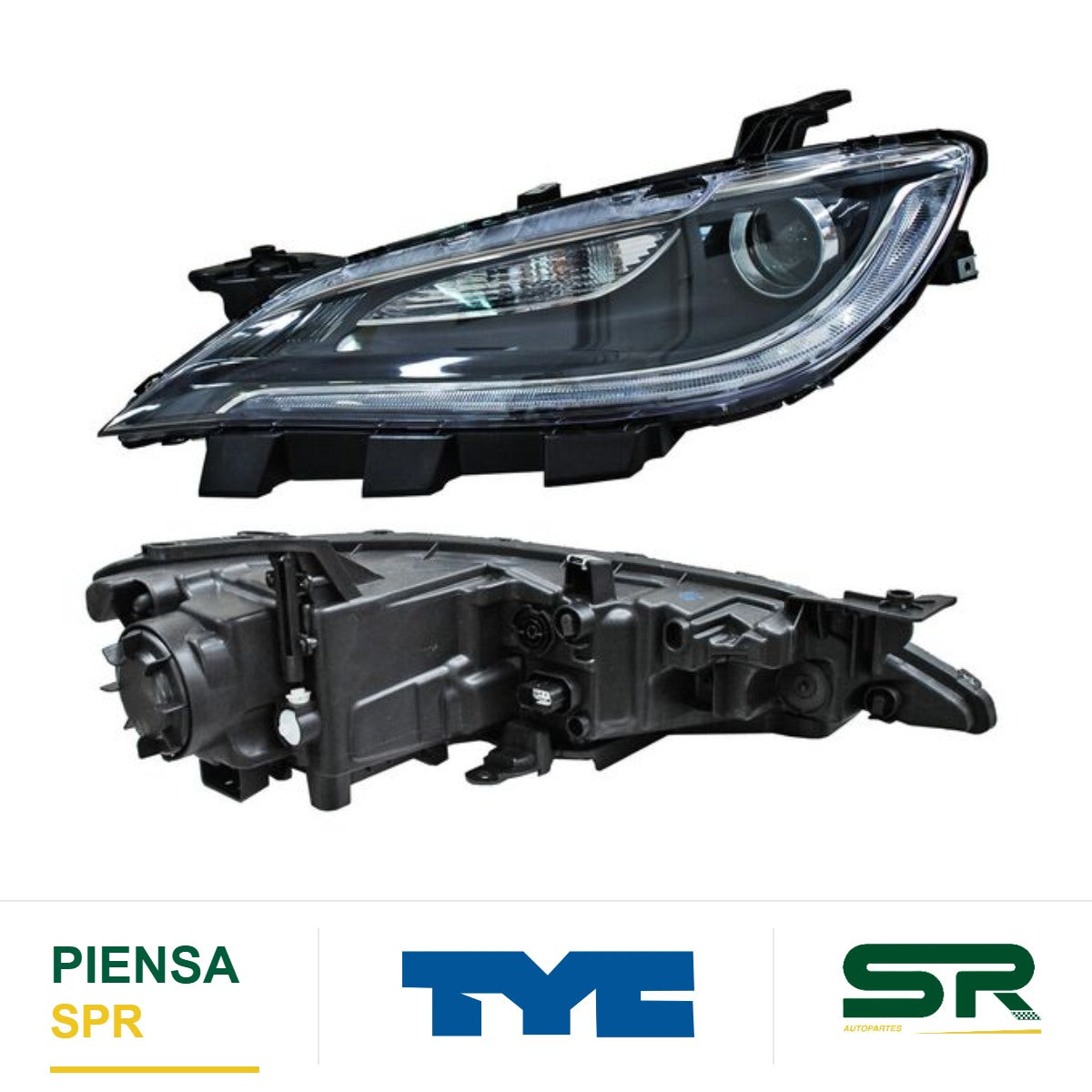 FARO IZQUIERDO CROMADO CHRYSLER 200 2015-2017 C / MOLD CCC3 TYC
