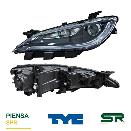 FARO IZQUIERDO CROMADO CHRYSLER 200 2015-2017 C / MOLD CCC3 TYC