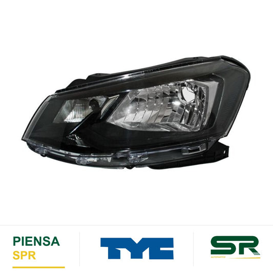 FARO IZQUIERDO NEGRO GOL 2017-2018 FILO 28906BQ TYC