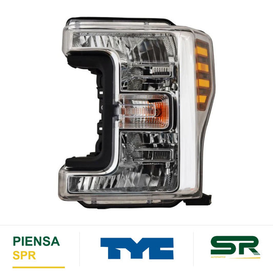 FARO IZQUIERDO FORD SUPER DUTY 2017-2019 REFLEJANTE HUMO TYC1 NSF TYC