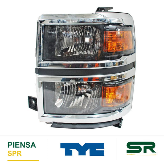 FARO IZQUIERDO FONDO CROMADO FORD PICKUP 2014-2016 TYC