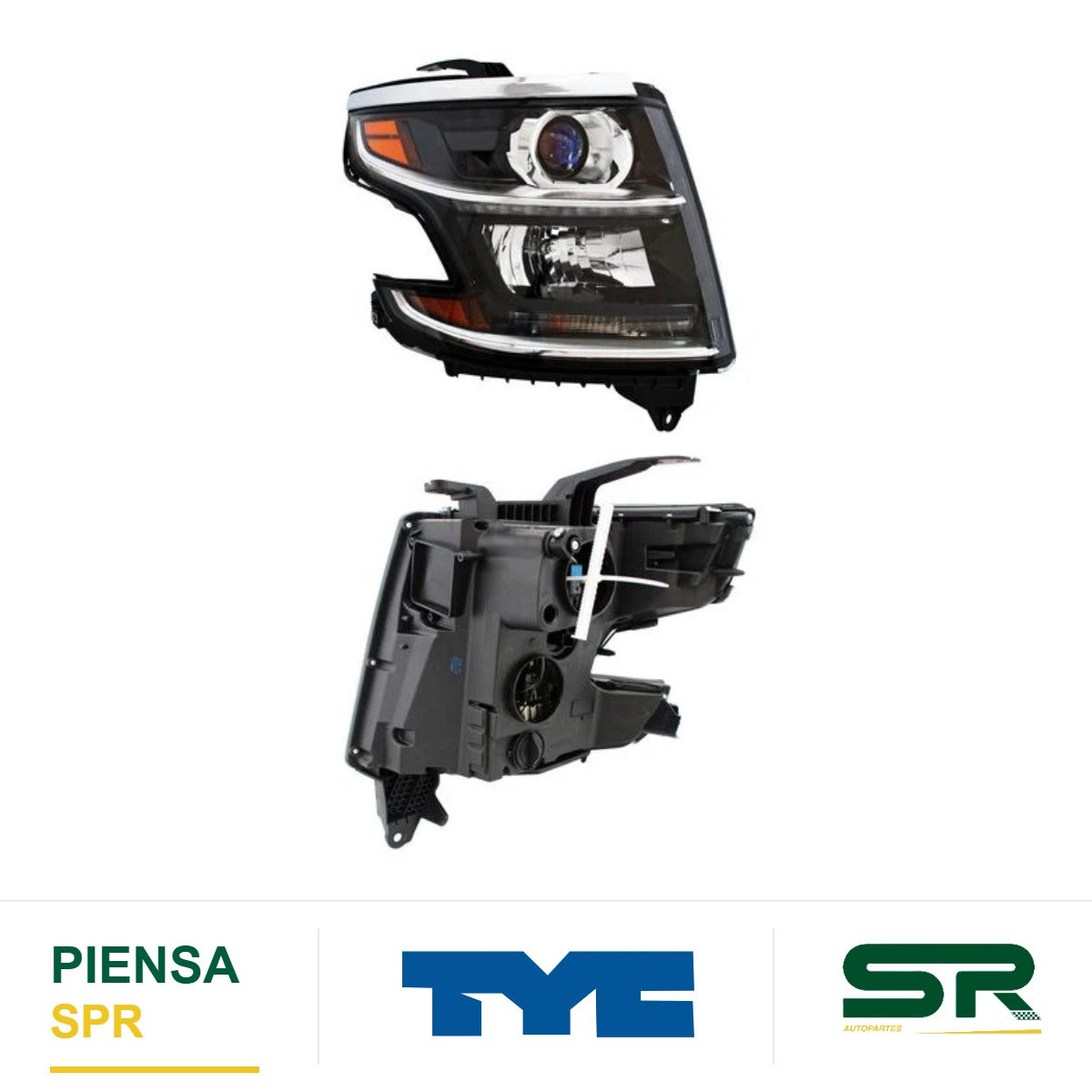 FARO DERECHO CHEVROLET SUBURBAN / TAHOE 2015-2017 TYC