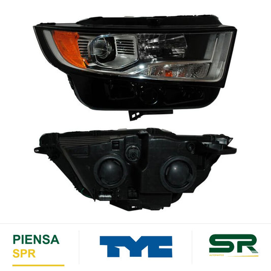 FARO DERECHO AS FORD EDGE 2015-2018 P / XENON C / FOCOS SIN BAL TRA CCCC.9.12 TYC
