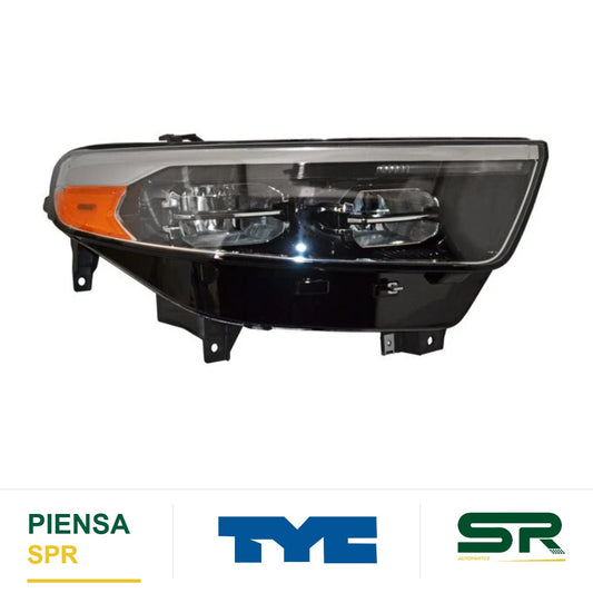 FARO DERECHO CROMADO LED FORD EXPLORER 2020-2022 S FILO S / LUZ DE DIA TYC1 NSF TYC