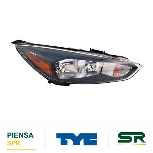 FARO DERECHO FONDO NEGRO FORD FOCUS 2015-2018 CCC3 TYC
