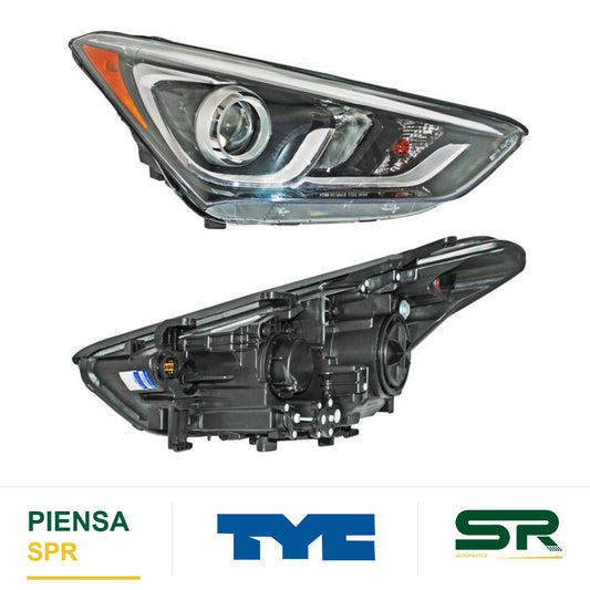 FARO DERECHO HYUNDAI SANTA FE 2017-2018 SPORT G15 TYC