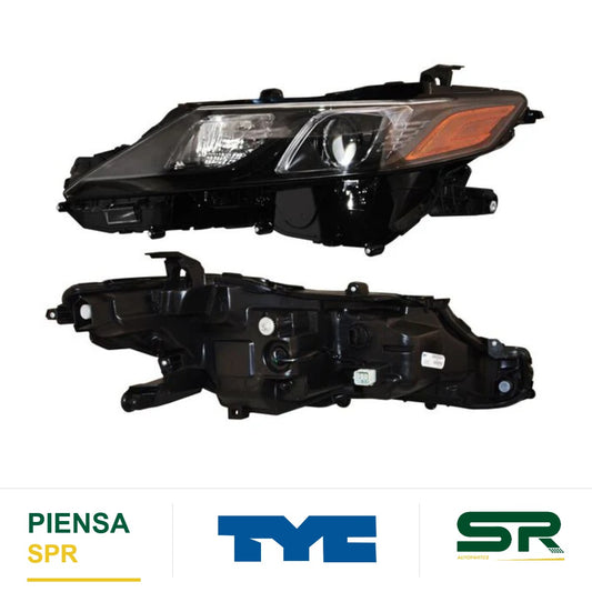 FARO IZQUIERDO NEGRO LED TOYOTA CAMRY 2021-2022 SE FILO S TYC1 NSF TYC