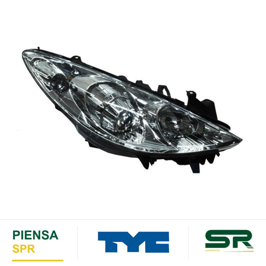 FARO DERECHO ESTÁNDAR PEUGEOT 307 2006-2009 TYC