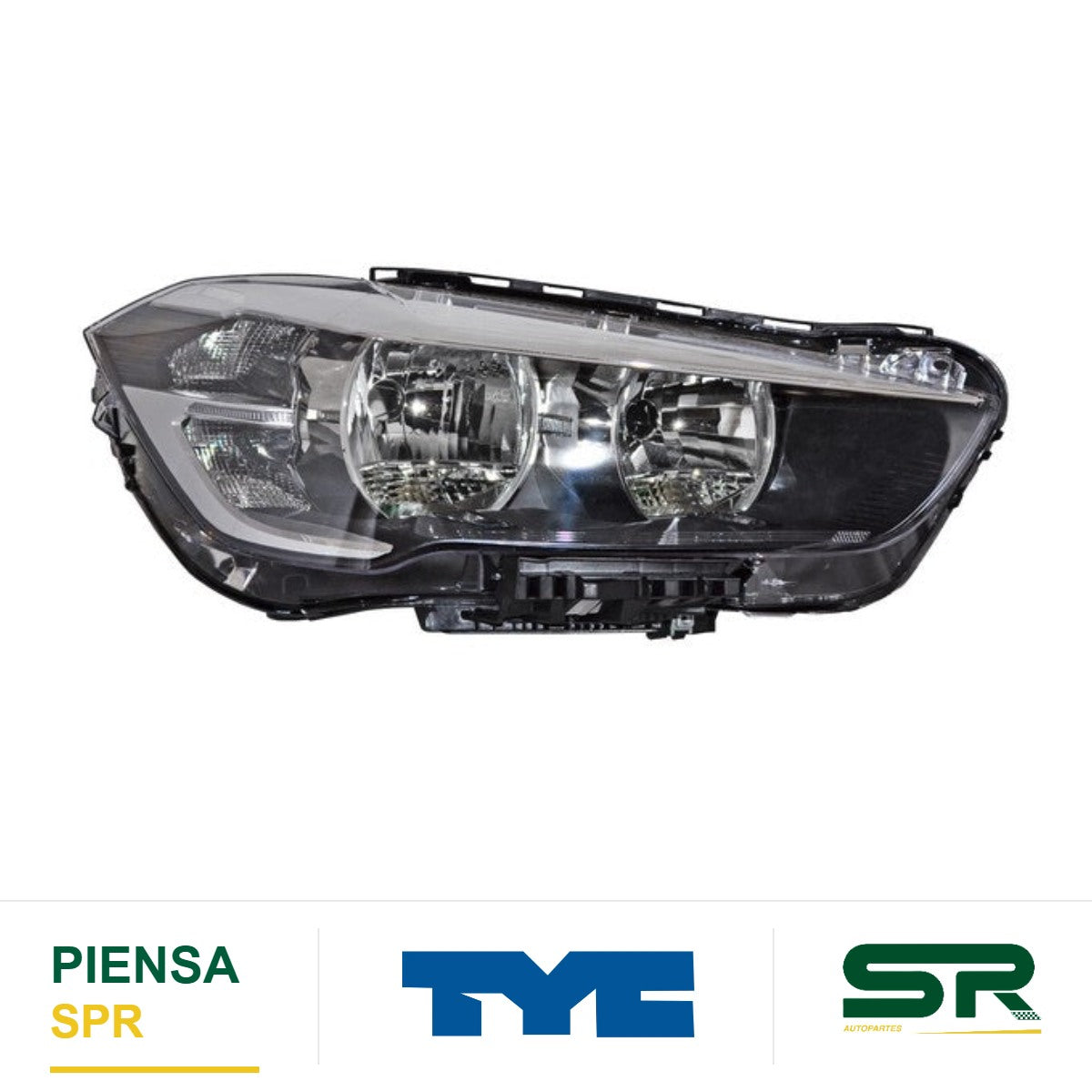 FARO DERECHO CON MOTOR ELÉCTRICO BMW X1 2016-2018 CCC3 TYC