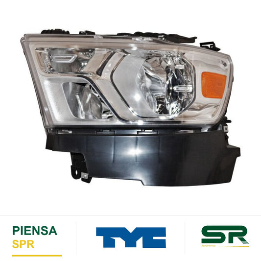 FARO IZQUIERDO FONDO CROMADO DODGE PICKUP 2019-2024 NSF TYC