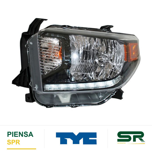 FARO IZQUIERDO CON LUZ DE DÍA CON MOTOR TOYOTA TUNDRA 2018-2020 TYC