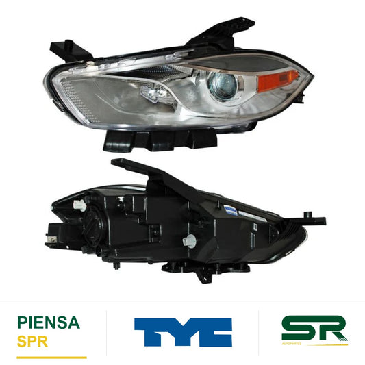 FARO IZQUIERDO FONDO CROMADO DART 2013-2016 TYC