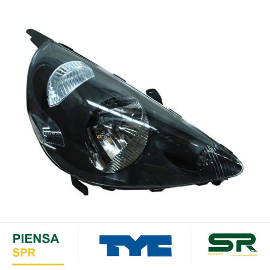 FARO DERECHO FONDO NEGRO HONDA FIT 2006-2008 TYC