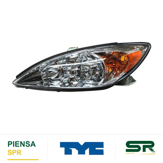 FARO IZQUIERDO FONDO CROMADO TOYOTA CAMRY 2002-2004 CCC2 TYC