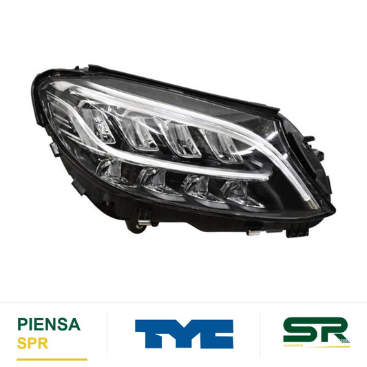 FARO DERECHO CON MOTOR ELÉCTRICO LED AS MERCEDES BENZ CL E C 2019-2021 S TYC