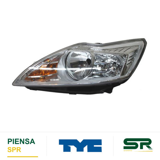 FARO IZQUIERDO FONDO CROMADO FORD FOCUS 2009-2011 CCC TYC