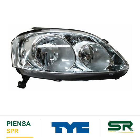 FARO DERECHO FONDO CROMADO DOBLE AS CROSSFOX 2007-2009 28902 ODC048 AJ0826 TBA260807 TYC