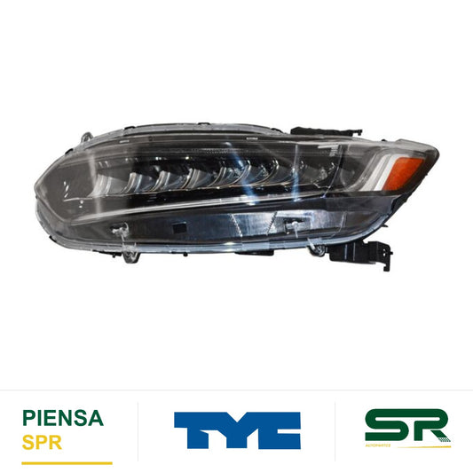 FARO IZQUIERDO 8 PINES LED HONDA ACCORD 2021-2022 SPORT S TYC2 NSF .06 TYC