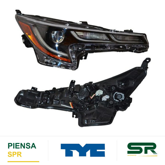 FARO DERECHO LED TOYOTA COROLLA 2020-2025 SE S C / FUNC DE LUZ ADAP TYC1 NSF TYC