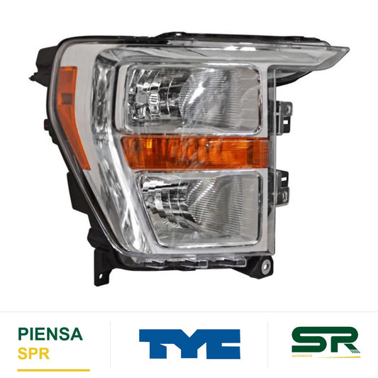 FARO DERECHO FONDO CROMADO FORD PICKUP 2021-2023 F150 TYC
