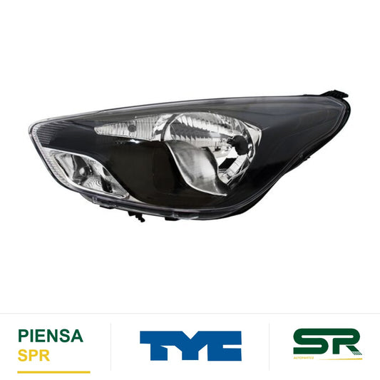 FARO IZQUIERDO FONDO NEGRO FORD FIGO 2016-2018 TYC
