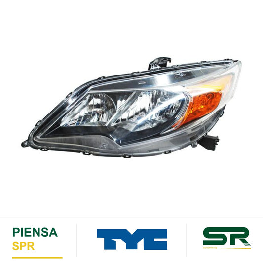 FARO IZQUIERDO HONDA CIVIC 2014-2015 2P TYC