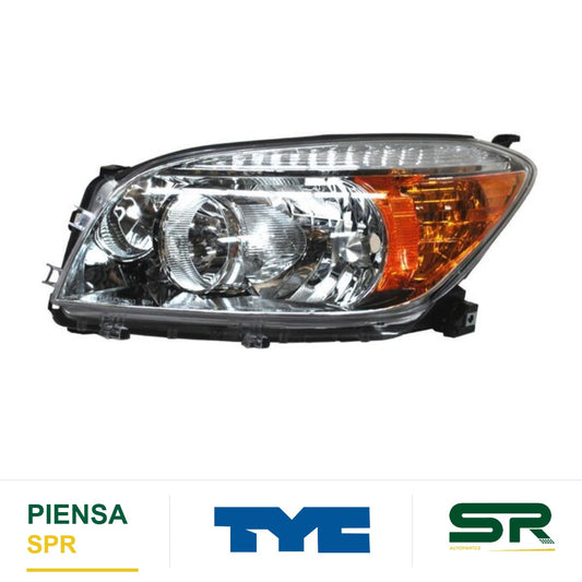 FARO IZQUIERDO FONDO CROMADO TOYOTA RAV4 2006-2008 TYC