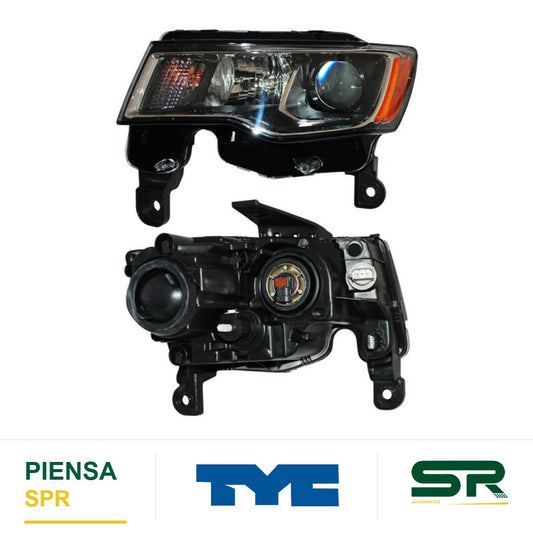 FARO IZQUIERDO CROMADO JEEP GRAND CHEROKEE 2017-2021 FILO TYC2 TYC