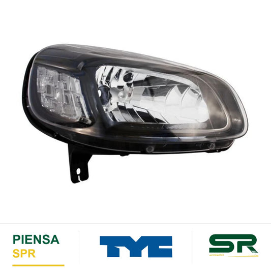 FARO DERECHO FONDO NEGRO AS FIAT UNO 2015-2020 / PROM TER RAPID 2021-2024 TYC