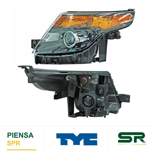 FARO IZQUIERDO NEGRO FORD EXPLORER 2011-2015 FILO 725A TYC