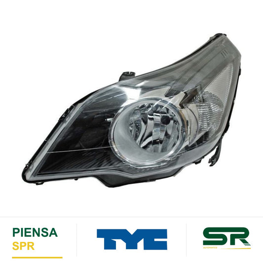 FARO IZQUIERDO FONDO NEGRO CHEVROLET TORNADO 2011-2021 TYC