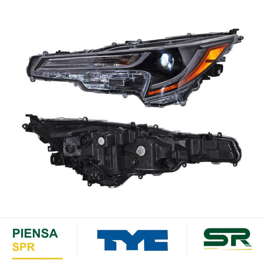 FARO IZQUIERDO LED TOYOTA COROLLA 2020-2025 L / LE S NSF G15 28704 TYC