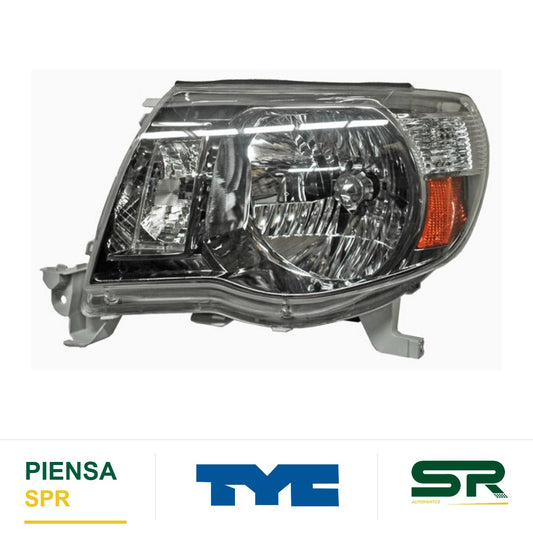 FARO IZQUIERDO FONDO NEGRO TOYOTA TACOMA 2009-2011 TYC