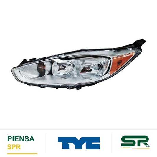 FARO IZQUIERDO FONDO CROMADO FORD FIESTA 2014-2019 TYC