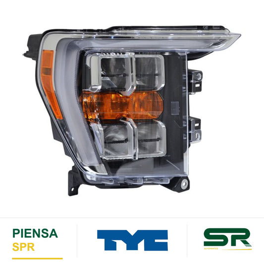 FARO DERECHO LED FORD PICKUP 2021-2023 F150 S TYC2 TYC