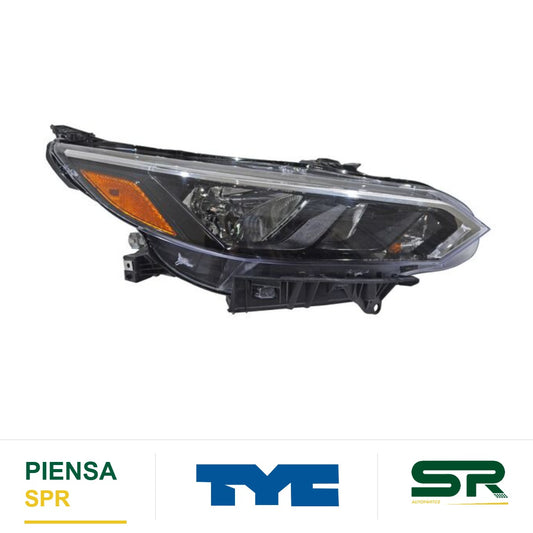 FARO DERECHO NEGRO NISSAN SENTRA 2024-2025 FILO TYC1 TYC
