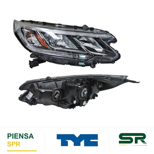 FARO DERECHO CON LUZ DE DÍA HONDA CRV 2015-2016 TYC