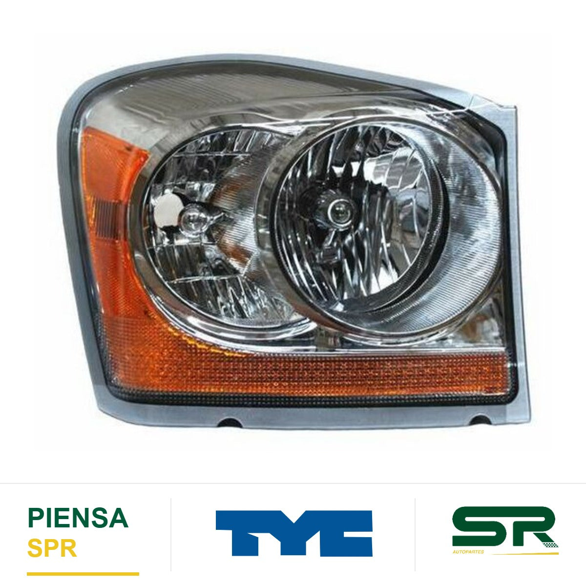 FARO DERECHO DODGE DURANGO 2004-2006 TYC