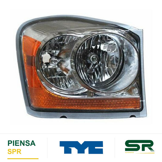 FARO DERECHO DODGE DURANGO 2004-2006 TYC