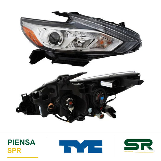 FARO DERECHO FONDO CROMADO NISSAN ALTIMA 2017-2018 28608 TYC