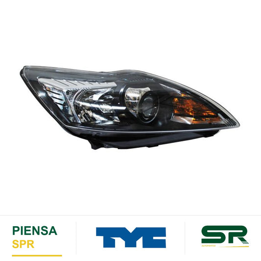 FARO DERECHO FONDO NEGRO CON LUPA FORD FOCUS 2009-2011 TYC1 TYC