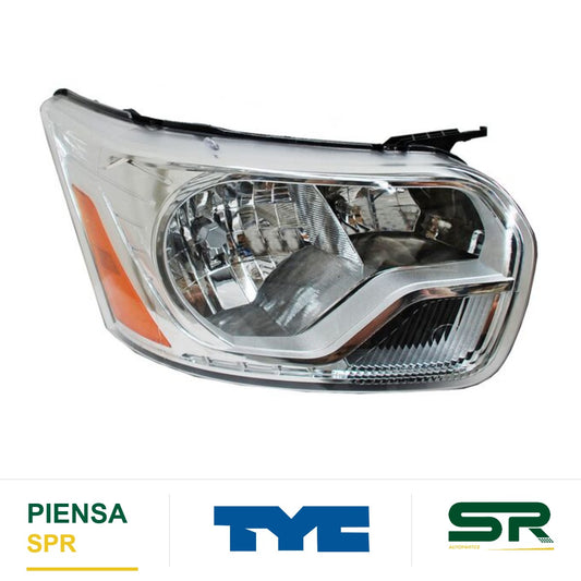 FARO DERECHO FONDO CROMADO FORD TRANSIT 2014-2020 TYC