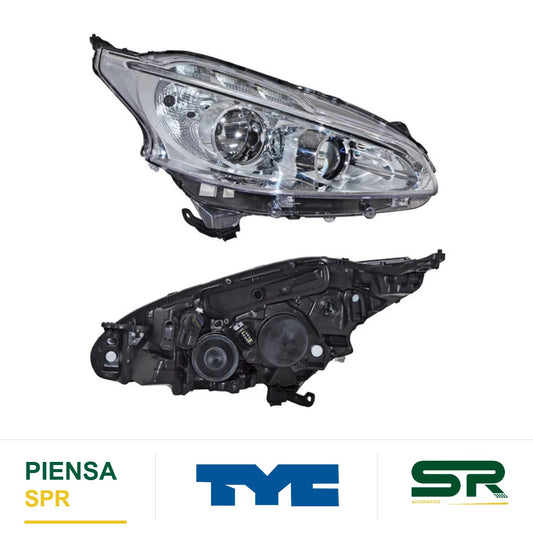 FARO DERECHO LED PEUGEOT 208 2013-2016 S CCC TYC