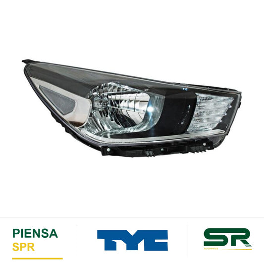FARO DERECHO SIN MOTOR KIA RIO 2018-2023 TYC