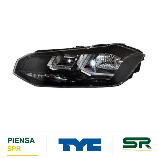 FARO IZQUIERDO 4 PINES NEGRO VIRTUS 2020-2022 FILO TYC